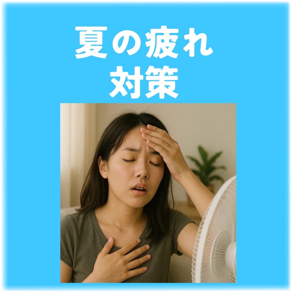 なんだか最近だるい…それ、夏の疲れかも？