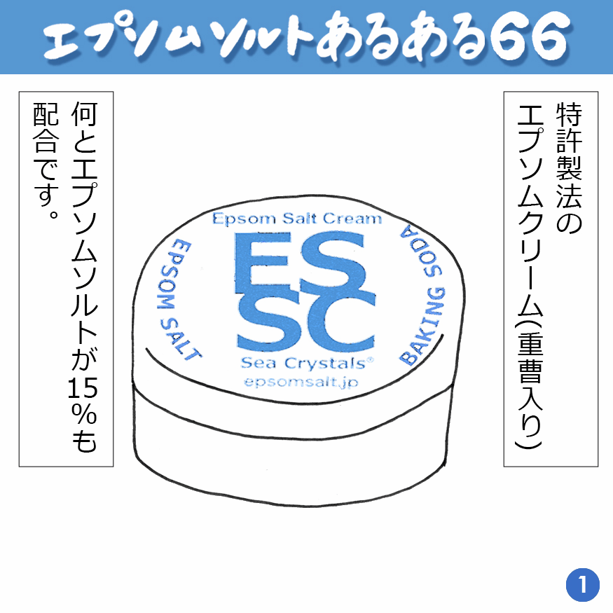 エプソムソルトあるある 66
